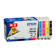SALE!!(エプソン)　EPSON　IC32　カラリオシリーズ用インクカートリツジ各色