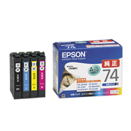 (エプソン)　EPSON　IC74ビジネスプリンター用インクカートリツジ各色