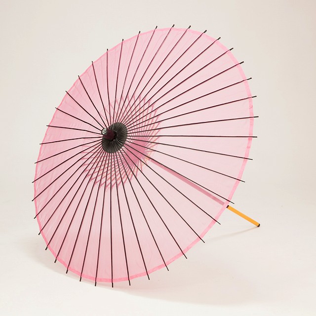 （フルヤ）FURUYA　絹傘90cm無地/薄ピンク