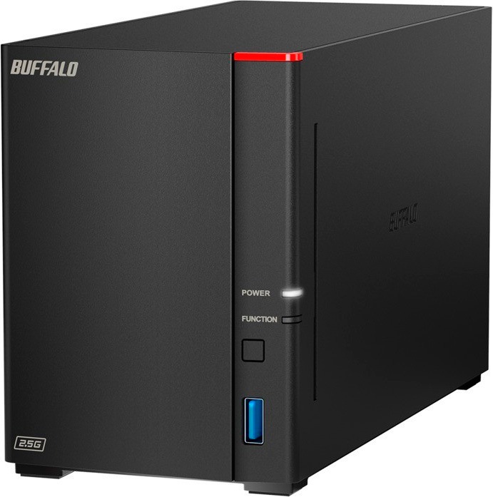 (バッファロー) BUFFALO  高速モデル LS720Dシリーズ ネットワーク対応ハードディスク（NAS） 2TB（1TB×2）