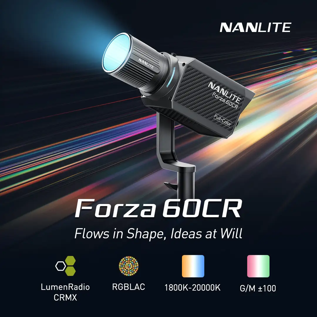 (ナンライト)NANLITE  LED RGBLAC スポットライト Forza 60CR