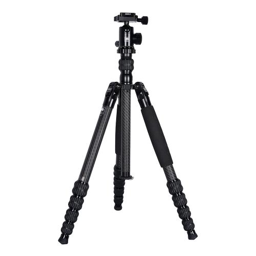 （シルイ）SIRUI T-1205+E-10-JP カーボンファイバー製マルチファンクション5段三脚セット