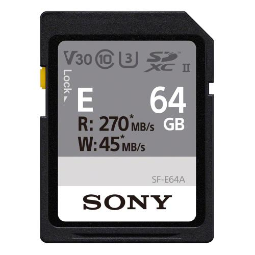 (ソニー)SONY SDXCカード UHS-II V30 64GB (SF-E64A)